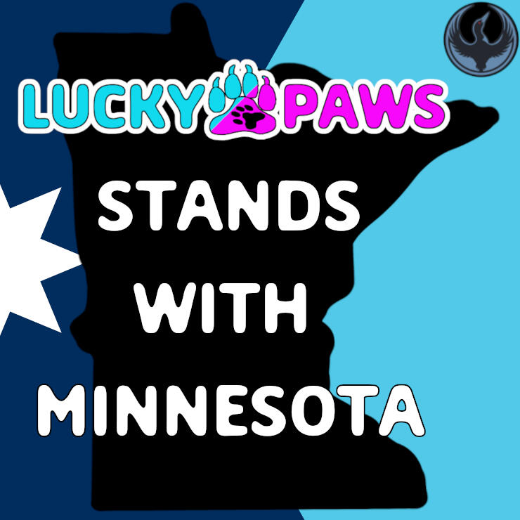 Lucky Paws Stands with MN